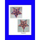 Snow Crystals 3D Star Pendant or Ornament pattern