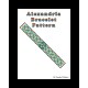 Alexandria Bracelet Bead Pattern Chart