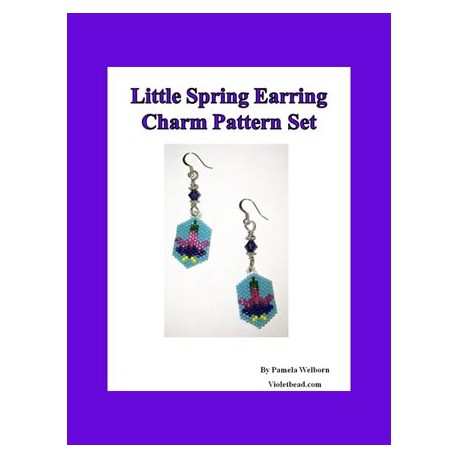 Little Spring Earring Charm Pattern Set