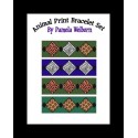 Animal Print Peyote Bracelet Set Beading Patterns