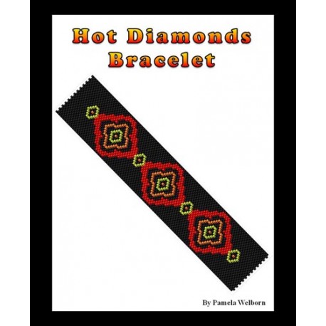 Hot Diamonds Bracelet Bead Pattern Chart