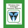 Witches Hat Triangle Pendant Pattern with word chart