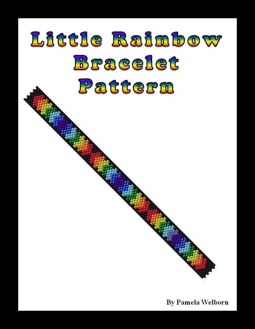 Narrow S Knots in 3 colors Bracelet Bead Pattern Chart
