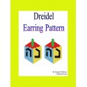 Dreidel Earring Pattern Chart