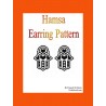 Hamsa Earring Pattern Chart