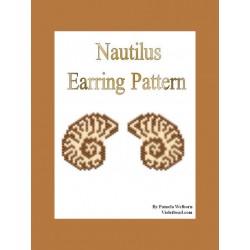 Nautilus Earring Pattern Chart