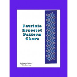 Patricia Bracelet Bead Pattern Chart