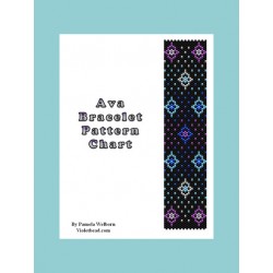 Ava Bracelet Bead Pattern Chart